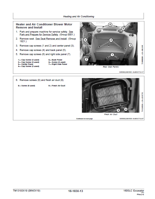 John Deere 160GLC Excavator Repair Technical Manual (PIN: 1F9160GX_ _D055001- ) - Image 4