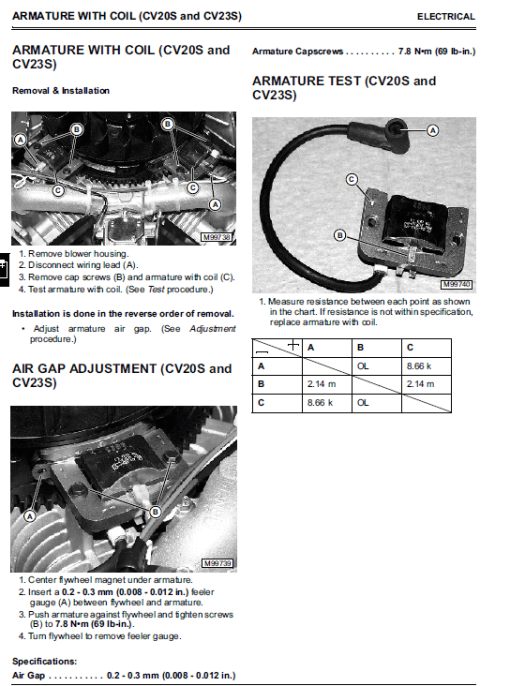 John Deere S2048, S2348, S2554 Scotts Tractor Technical Manual (TM1777) - Image 4