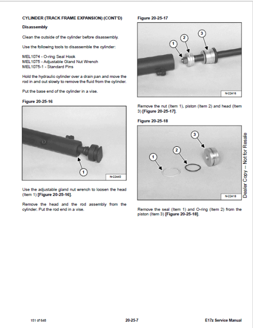 Bobcat E17Z Excavator Repair Service Manual - Image 4