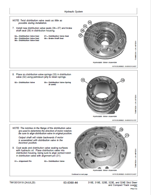 John Deere 319E, 323E SkidSteer Loader Technical Manual (EH Controls - SN after G254917) - Image 4