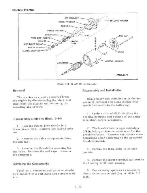 Cub Cadet Model 60 Riding Mower Service Manual - Image 4