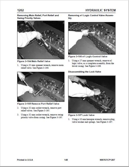 Gehl GE 1202 Crawler Excavator Repair Service Manual - Image 4