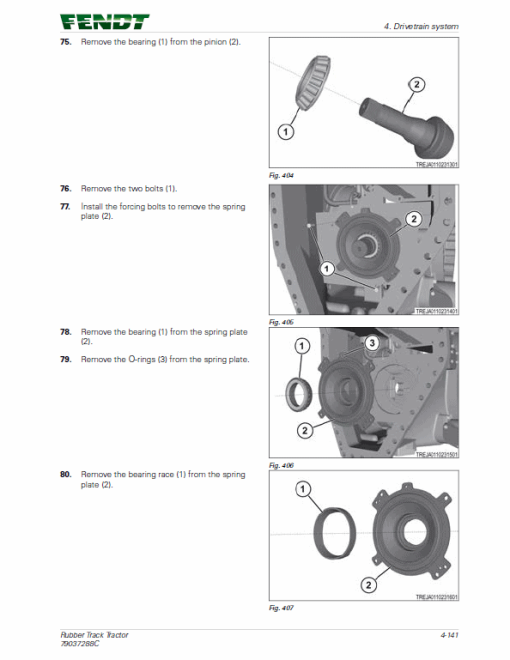 Fendt 1149MT, 1154MT, 1159MT, 1165MT Tractor Service Manual - Image 4