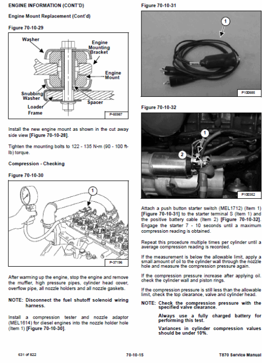 Bobcat T870 Loader Service Manual - Image 6