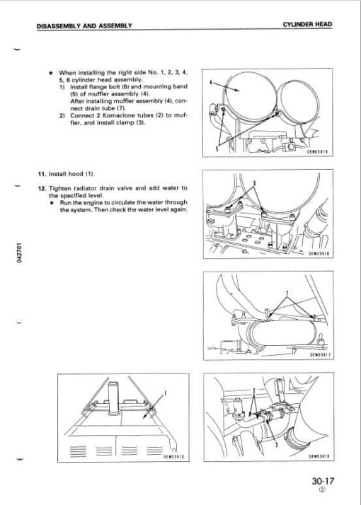 Komatsu WA900-1 Wheel Loader Service Manual - Image 4