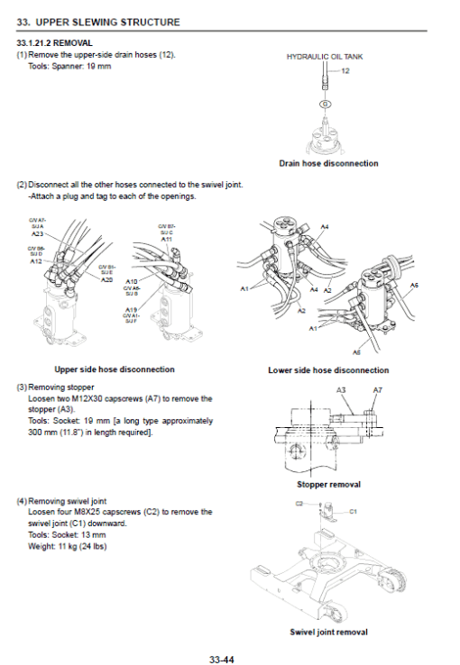 New Holland E27B Compact Excavator Service Manual - Image 4