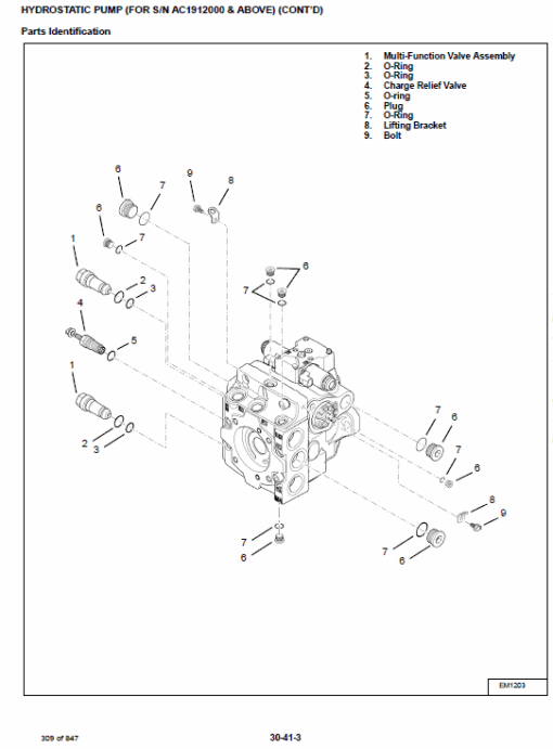 Bobcat T2250 Telescopic Handler Service Repair Manual - Image 4