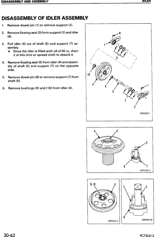 Komatsu PC75UU-2 Excavator Service Manual - Image 4