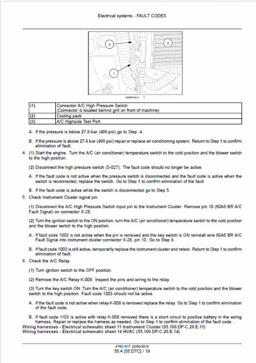 Case 570N EP Wheel Loader Service Manual - Image 4