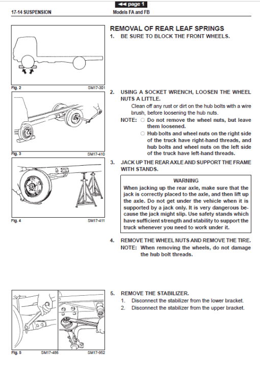 Hino Truck FA4J, FB4J Year 2001 Repair Manual (FA, FB) - Image 4