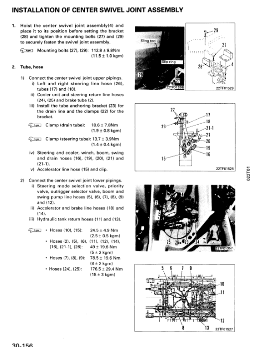 Komatsu LW80 Crane Service Manual - Image 4