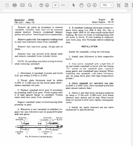 John Deere 690, 690A Excavator Repair Technical Manual (TM1017) - Image 5