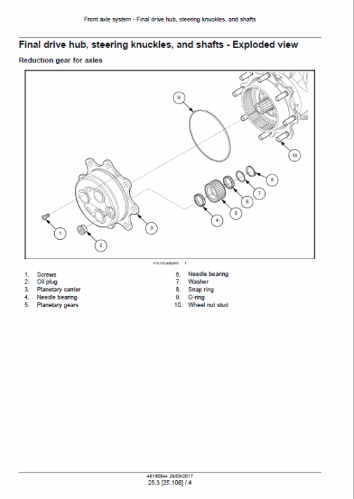 Case 770 EX Magnum Backhoe Loader Service Manual - Image 4