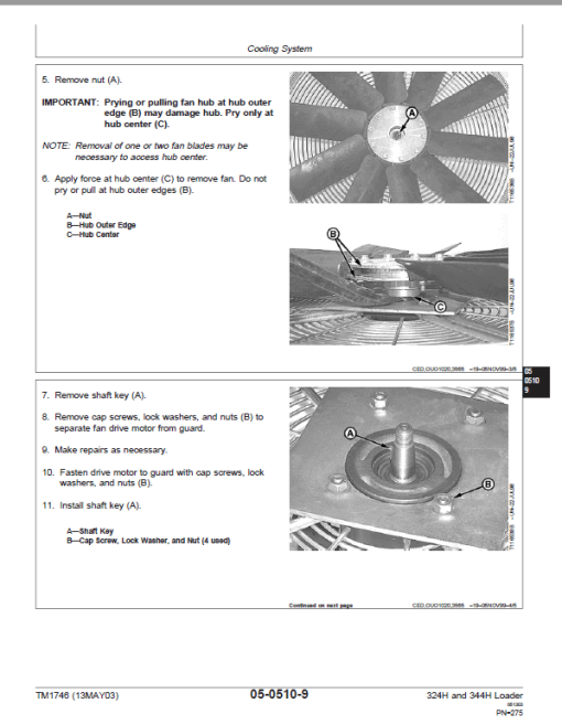 John Deere 324H, 344H Loader Repair Technical Manual - Image 3