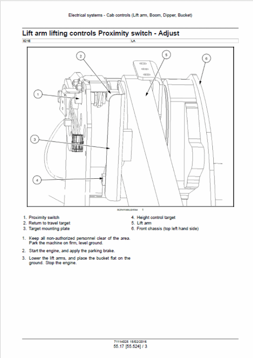 Case 821E Wheel Loader Service Manual - Image 4