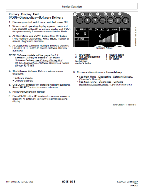 John Deere E300LC Excavator Repair Technical Manual (S.N after C600002 & D600014- ) - Image 4