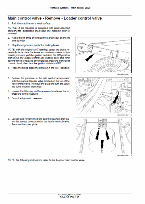 Case 821G, 921G Wheel Loader Service Manual - Image 4