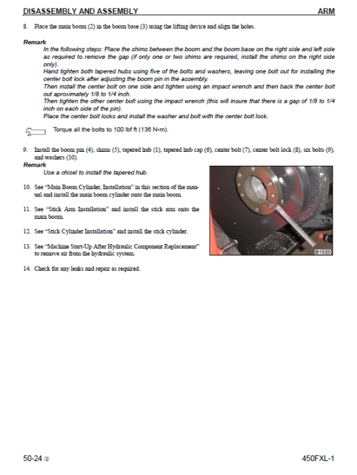 Komatsu 450FXL-1 Feller Buncher Service Manual - Image 2