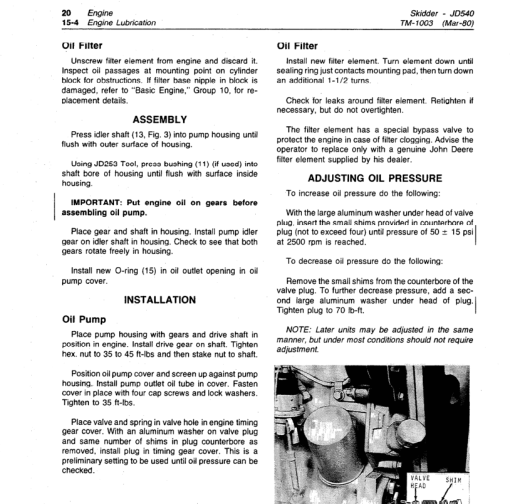 John Deere 540, 540A Skidders Repair Technical Manual (TM1003) - Image 4