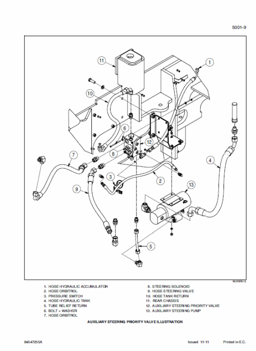 New Holland W270C, W300C Wheel Loader Service Manual - Image 4