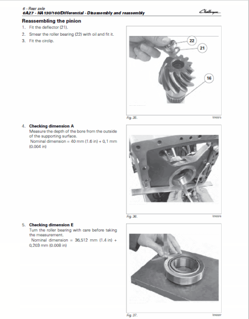 Challenger MT485D, MT495D Tractor Service Manual - Image 4