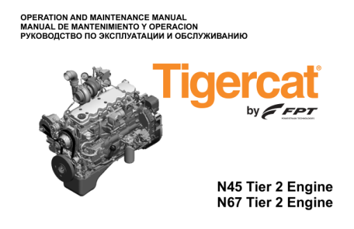 Tigercat 604E Skidder Operators and Engine Manual (6041001 - 6042000) - Image 3