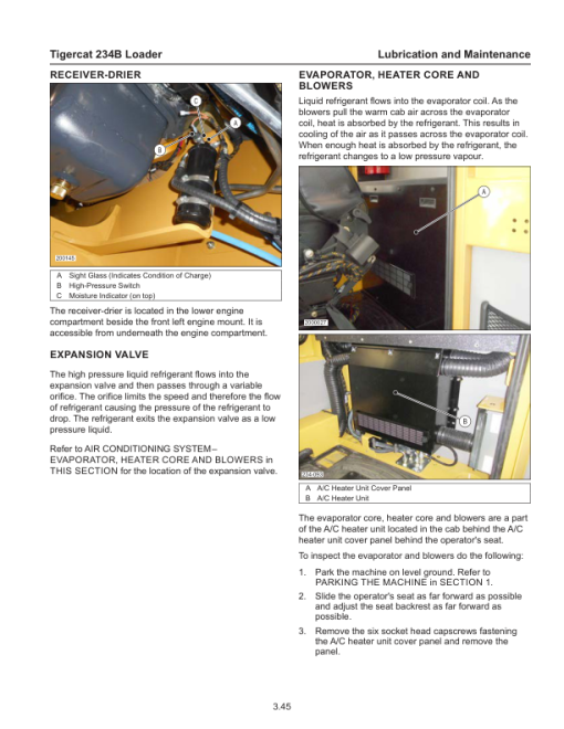 Tigercat 234B Loader Repair Service Manual - Image 3