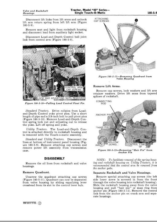 John Deere 40 Series Tractors Repair Technical Manual (SM2013) - Image 5