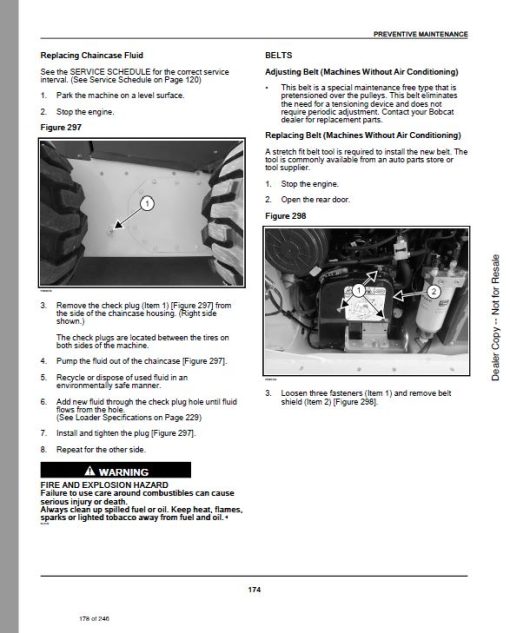 Bobcat S62 Skid-Steer Loader Service Repair Manual - Image 5