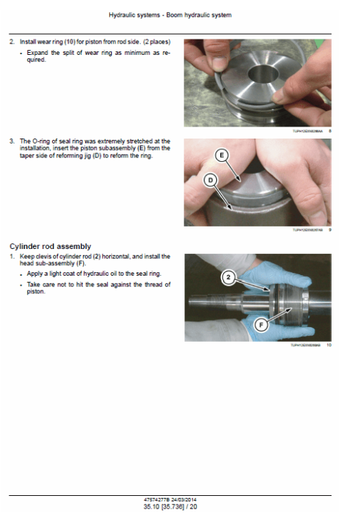 New Holland E45B SR, E50B SR, E55B Mini Excavator Service Manual - Image 6