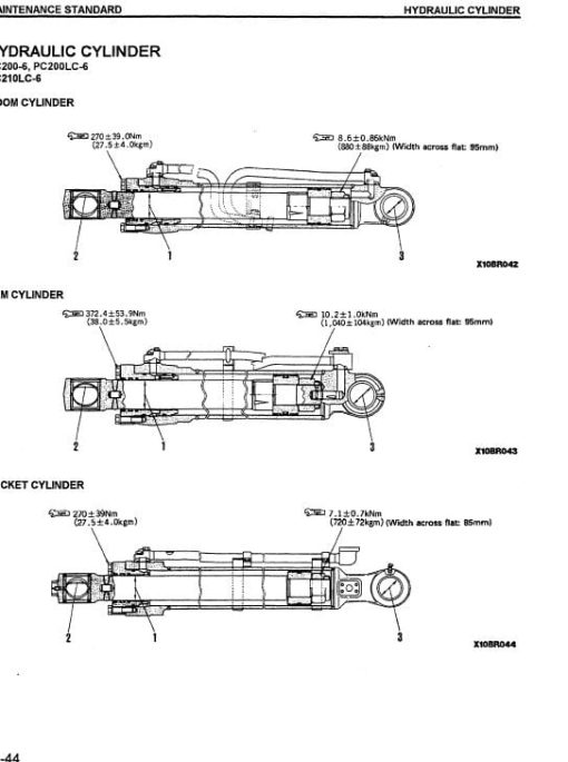 Komatsu PC200-6, PC200LC-6, PC210LC-6, PC220LC-6, PC250LC-6 Excavator Repair Manual (A82001 and Up) - Image 5