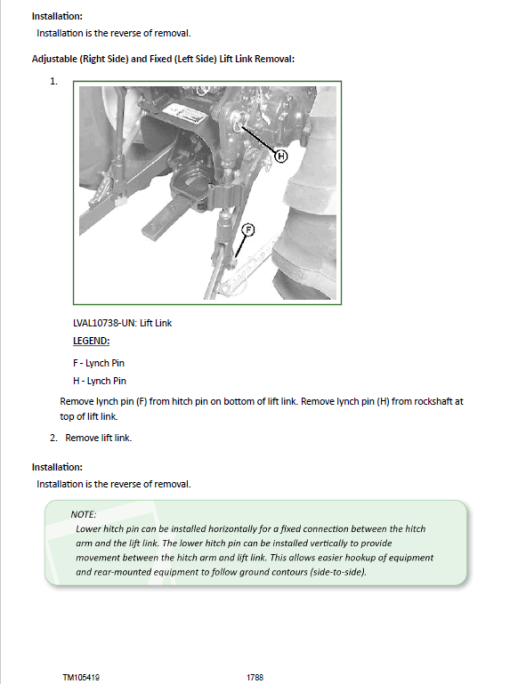 John Deere 4520, 4720 Compact Utility Tractors Technical Manual (With Cab - S.N 650001-) - Image 5