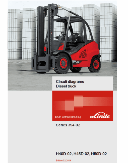 Linde 394 Forklift Truck H-Series: H40, H45, H50 Service Training (Workshop) Manual - Image 2