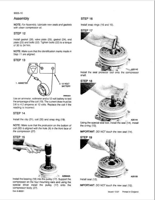 Case 5120, 5130, 5140, 5150 Maxxum Tractors Repair Service Manual - Image 5