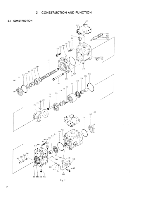 Kobelco K909-II and K909LC-II Excavator Service Manual - Image 5