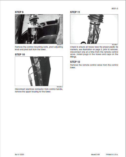 Case 580, 590, Super M and Super M Plus Series 3 Backhoe Manual - Image 5