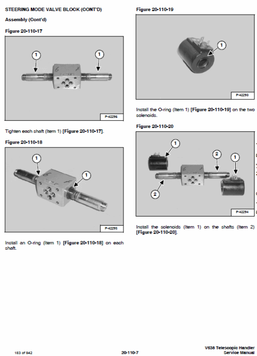 Bobcat V638 VersaHANDLER Telescopic Service Manual - Image 5