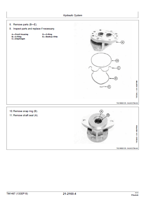 John Deere 300D, 310D, 315D Backhoe Loader Repair Technical Manual - Image 5