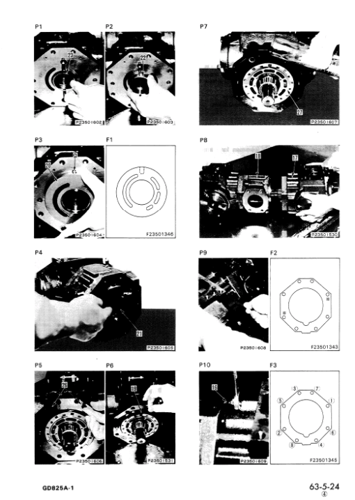 Komatsu GD825A-1 Motor Grader Service Manual - Image 5