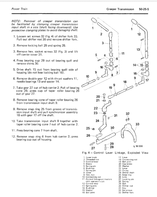 John Deere 840, 940, 1040, 1140 Tractors Technical Manual (TM4353) - Image 6