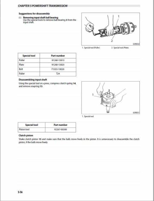 CAT GC35K, GC40K, GC40K STR, GC45K SWB, GC45K STR Lift Truck Service Manual - Image 5