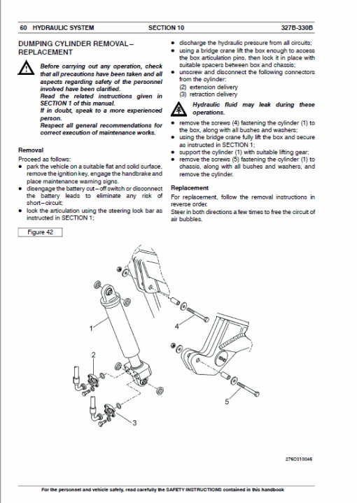 Case 327B, 330B Articulated Trucks Service Manual - Image 5