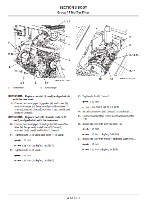 Hitachi ZW140-5B, ZW140PL-5B Wheel Loader Service Repair Manual - Image 5