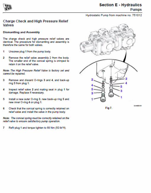 JCB 1CX Backhoe Loader Service Manual - Image 4