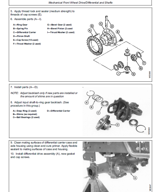 John Deere 670, 770, 790, 870, 970, 1070 Compact Utility Tractor Technical Manual (TM1470) - Image 6