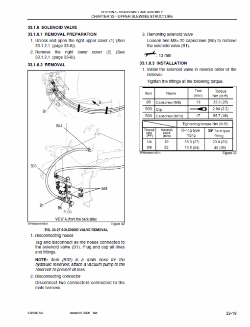 New Holland E50 Compact Excavator Service Manual - Image 5