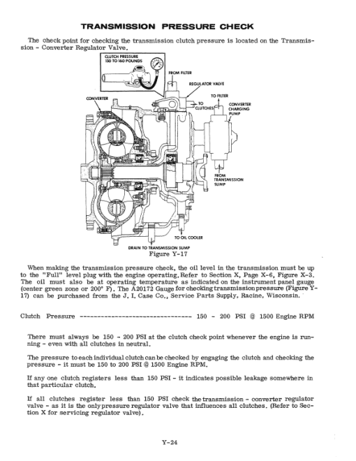 Case W8C, W9C, W10C Loaders Service Manual - Image 5