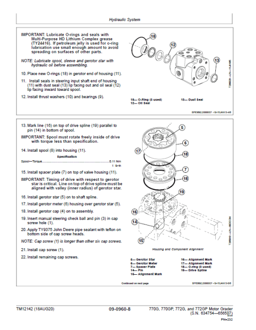 John Deere 770G, 770GP, 772G, 772GP Grader Manual (S.N 634754 - 656507 & Engines W01, W04) - Image 5