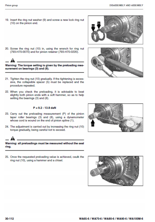 Komatsu WA65-6, WA70-6, WA80-6, WA90-6, WA100M-6 Loader Service Manual - Image 5