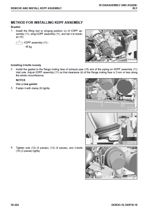 Komatsu D65EXi-18, D65PXi-18 Dozer Service Manual - Image 5